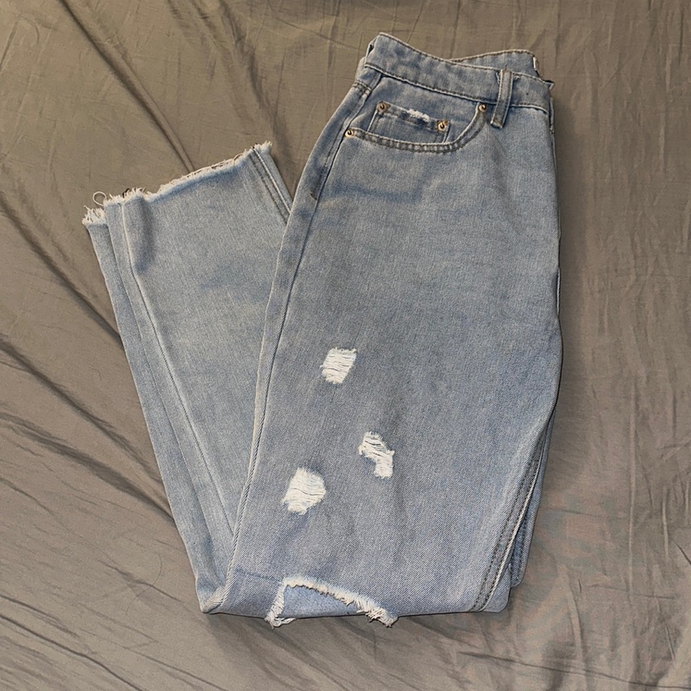 Forever 21 Ripped Jeans
